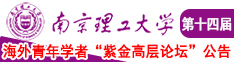 男女操穴网站南京理工大学第十四届海外青年学者紫金论坛诚邀海内外英才！